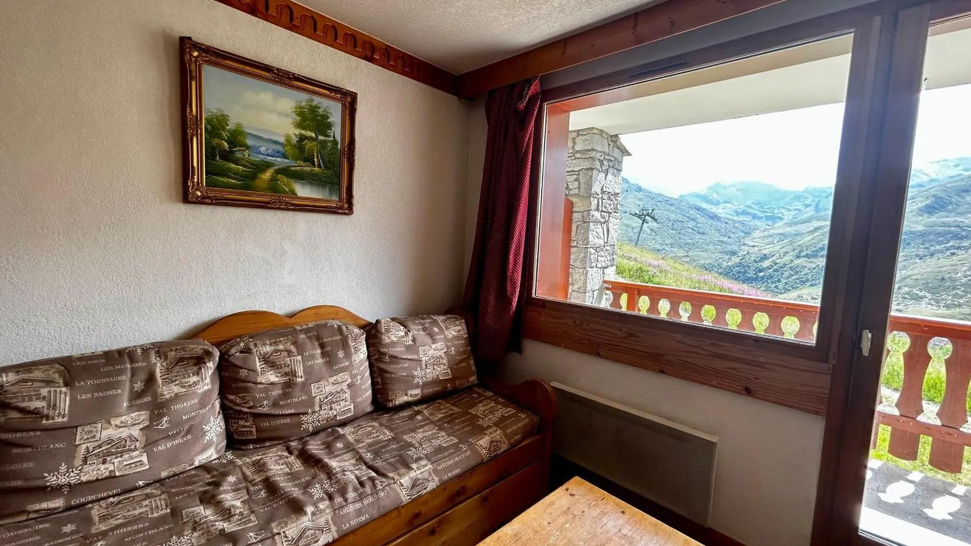 Appartement Cosy 2 Pieces Cabine, Balcon Sud-Ouest, Proche Pistes A Les Menuires 圣马丁德贝尔维尔